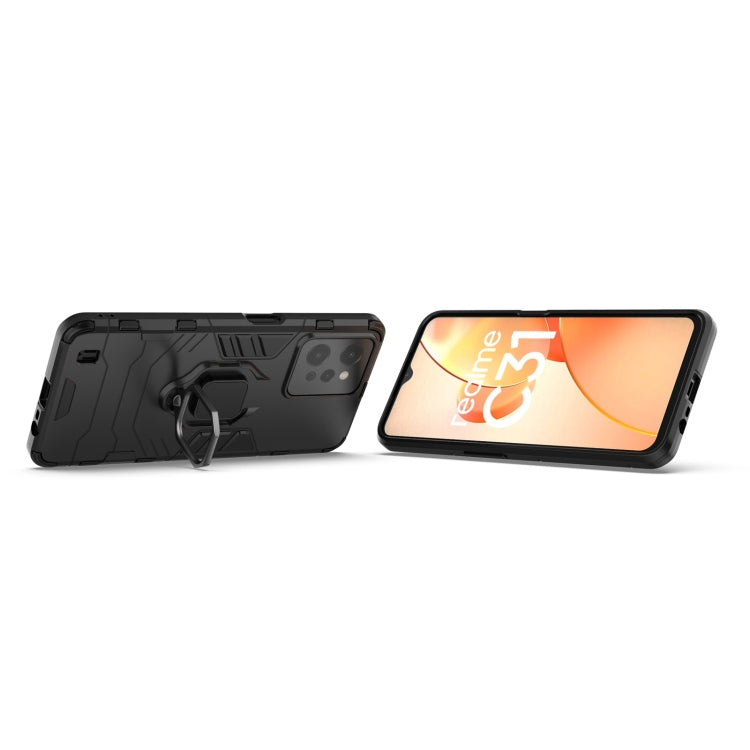 Supporto anello magnetico e custodia TPU per OPPO Realme C31