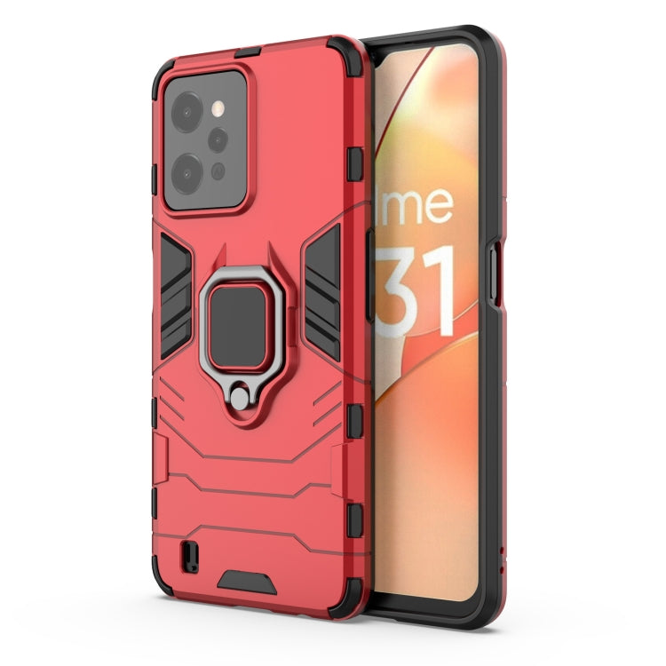 Supporto anello magnetico e custodia TPU per OPPO Realme C31