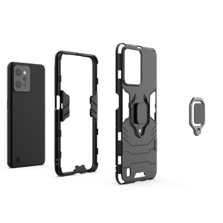Supporto anello magnetico e custodia TPU per OPPO Realme C31