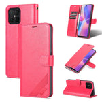 Custodia in pelle di pecora con supporto per U-Magic Enjoy 50 Plus e Honor X8 /