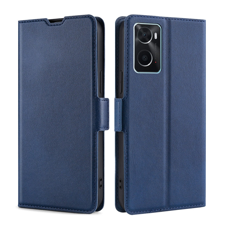 Custodia in pelle ultrasottile con vibrazione orizzontale per OPPO A36 4G, A96