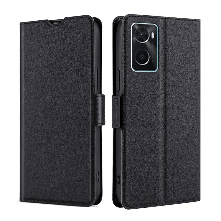 Custodia in pelle ultrasottile con vibrazione orizzontale per OPPO A36 4G, A96