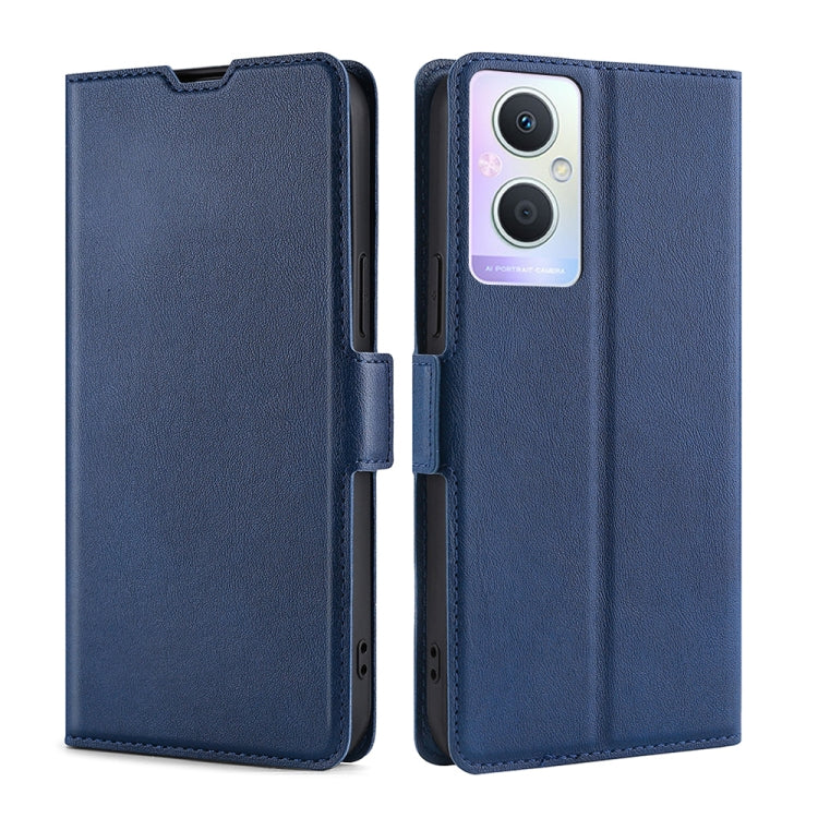 Custodia in pelle ultrasottile con vibrazione orizzontale per OPPO A36 4G, A96