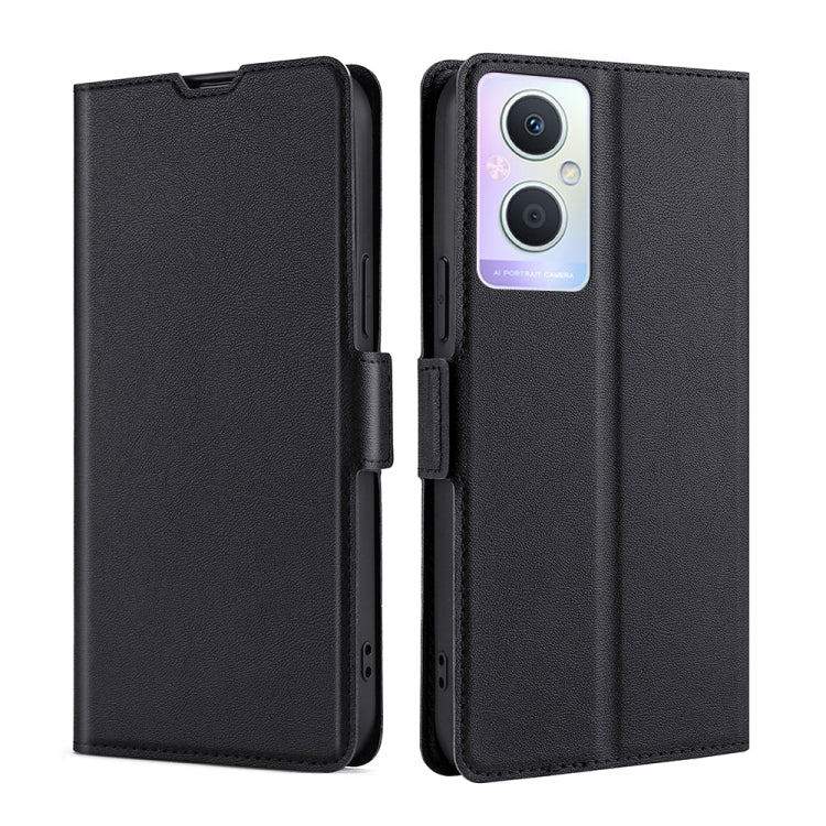 Custodia in pelle ultrasottile con vibrazione orizzontale per OPPO A36 4G, A96