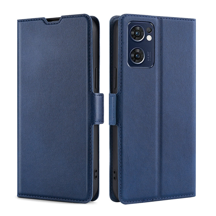 Custodia in pelle ultrasottile con vibrazione orizzontale per OPPO A36 4G, A96