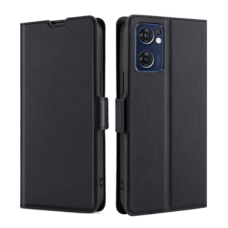 Custodia in pelle ultrasottile con vibrazione orizzontale per OPPO A36 4G, A96