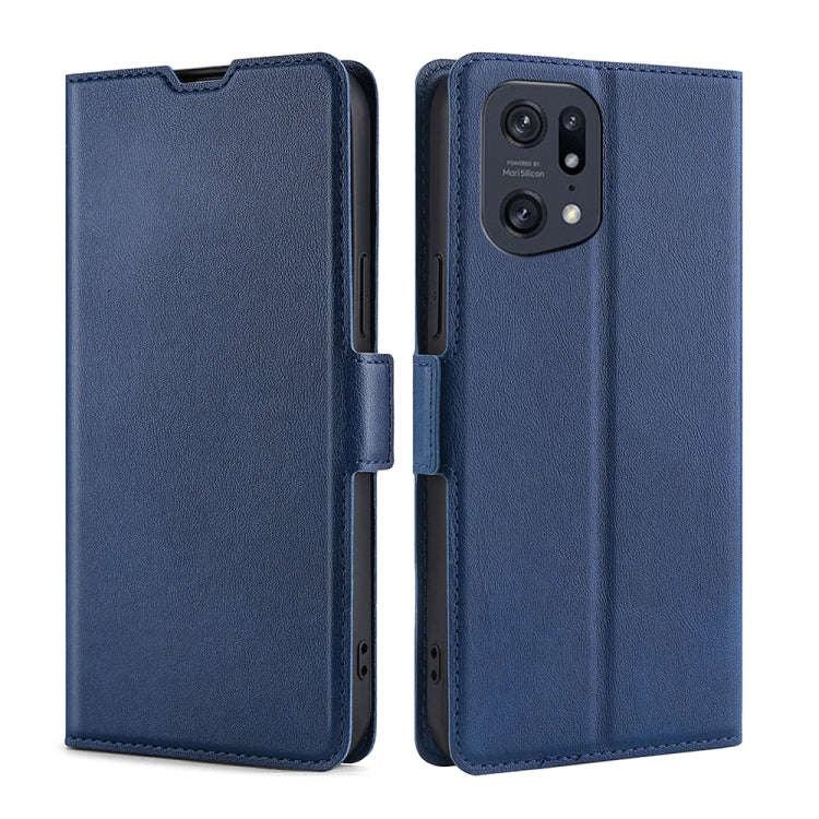 Custodia in pelle ultrasottile con vibrazione orizzontale per OPPO A36 4G, A96