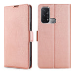 Custodia in pelle ultrasottile con vibrazione orizzontale per OPPO A36 4G, A96