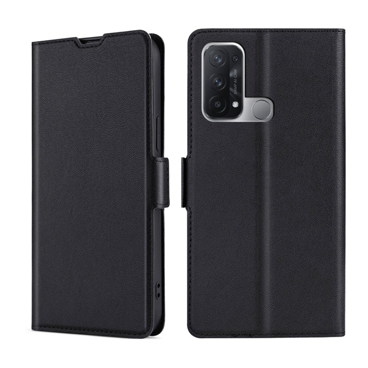 Custodia in pelle ultrasottile con vibrazione orizzontale per OPPO A36 4G, A96