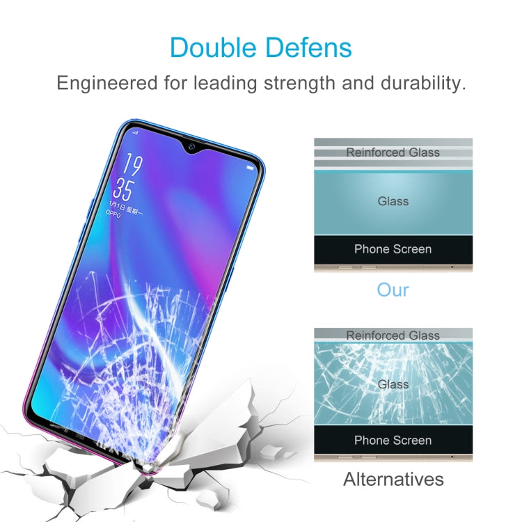 Pellicola in vetro temperato 9H 2.5D da 0,26 mm per OPPO RX17 Neo e Realme V23