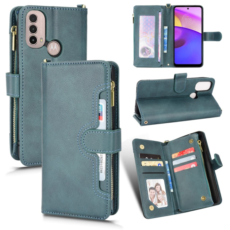Custodia in pelle con cerniera texture Litchi per Sharp Aquos Zero6, Aquos Wish