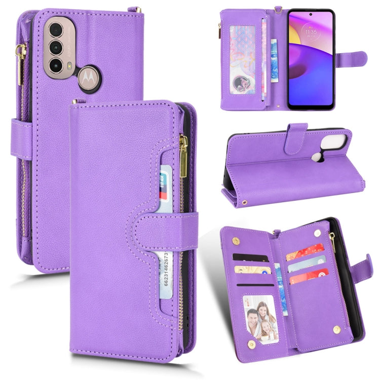 Custodia in pelle con cerniera texture Litchi per Sharp Aquos Zero6, Aquos Wish