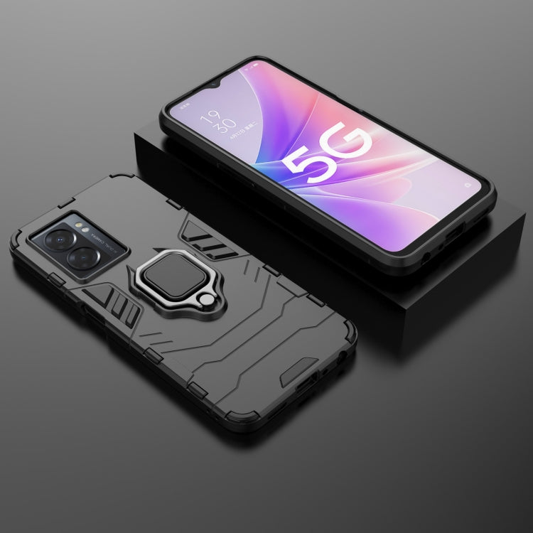Supporto anello magnetico con custodia TPU per OPPO A57 5G