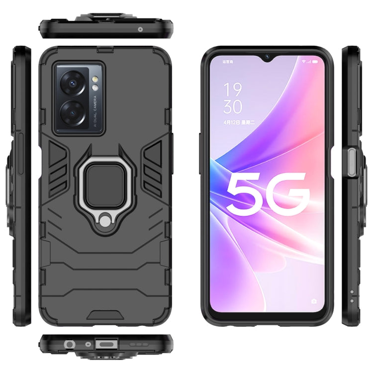 Supporto anello magnetico con custodia TPU per OPPO A57 5G