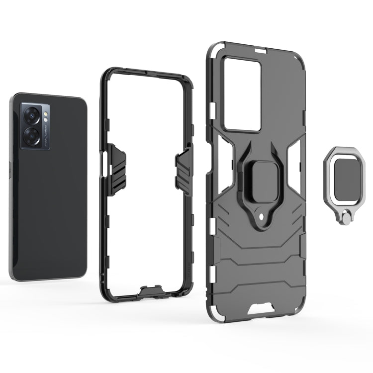Supporto anello magnetico con custodia TPU per OPPO A57 5G