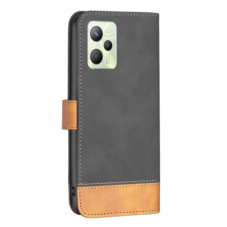 Custodia in pelle con supporto per OPPO Realme C35