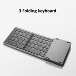 Tastiera pieghevole Bluetooth 5.1 con touchpad ricaricabile