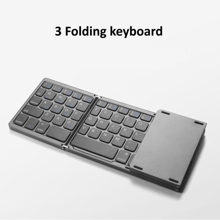 Tastiera pieghevole Bluetooth 5.1 con touchpad ricaricabile