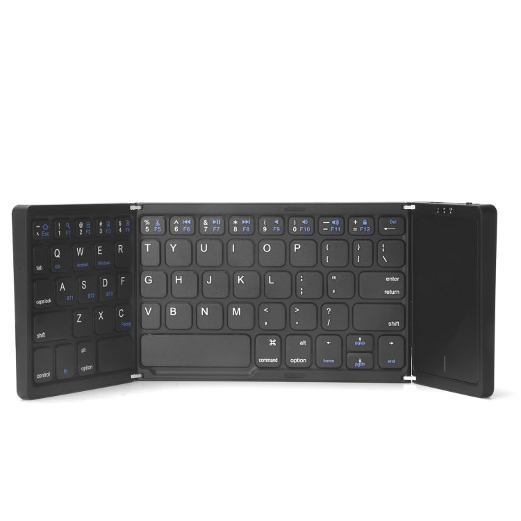 Tastiera pieghevole Bluetooth 5.1 con touchpad ricaricabile