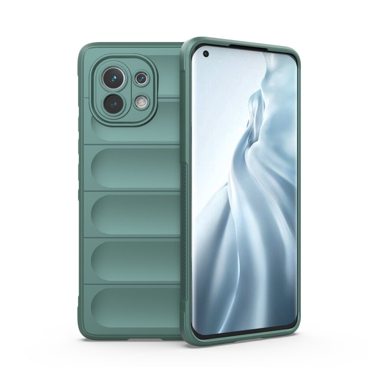 Custodia TPU in flanella Magic Shield per Xiaomi Mi 11