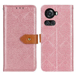 Custodia in pelle flip goffrata floreale per OnePlus ACE/10R e Xiaomi 12 Lite