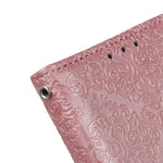 Custodia in pelle flip goffrata floreale per OnePlus ACE/10R e Xiaomi 12 Lite