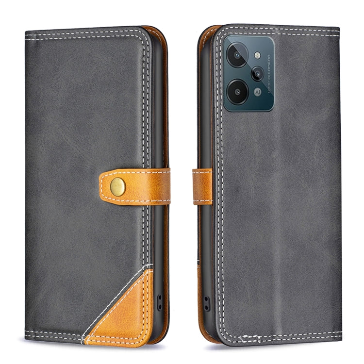 Custodia in pelle con doppio filo per OPPO Realme C31 e C35