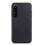 Cassa telefono in vera pelle con trama in pelle di agnello per OPPO Reno7 5G