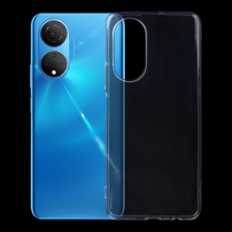 Custodia TPU trasparente ultrasottile 0,75 mm per Honor X7, Honor Play 30 e