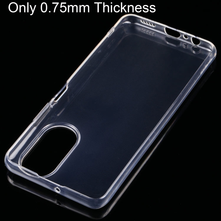 Custodia TPU trasparente ultrasottile 0,75 mm per Honor X7, Honor Play 30 e