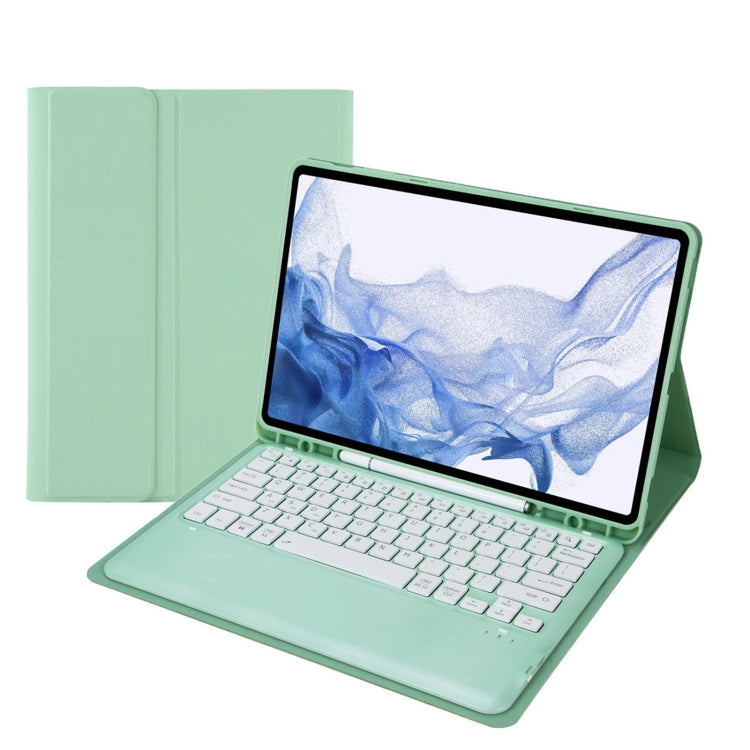 Custodia tablet in pelle con tastiera Bluetooth staccabile per Samsung Galaxy