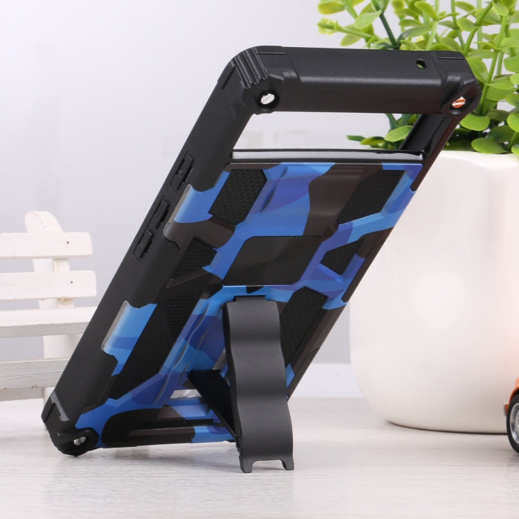 Custodia TPU camouflage con supporto magnetico per Google Pixel 6a e Xiaomi