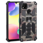 Custodia TPU camouflage con supporto magnetico per Google Pixel 6a e Xiaomi