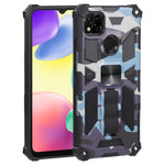 Custodia TPU camouflage con supporto magnetico per Google Pixel 6a e Xiaomi