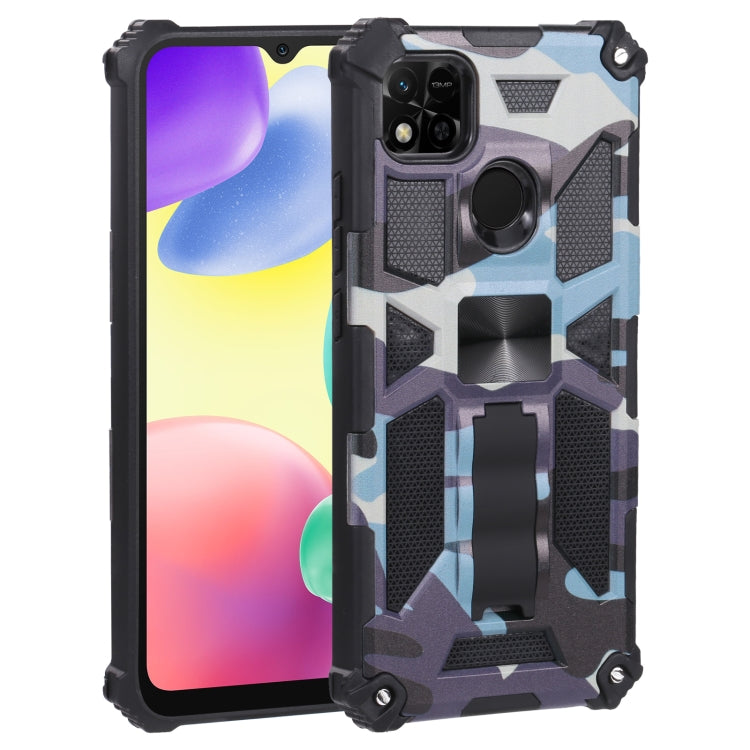 Custodia TPU camouflage con supporto magnetico per Google Pixel 6a e Xiaomi