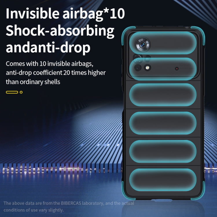 Custodia TPU Magic Shield per Xiaomi Poco X4 Pro 5G e Huawei Nova 8i