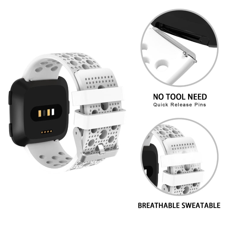 Cinturino traspirante per Fitbit Versa 23cm