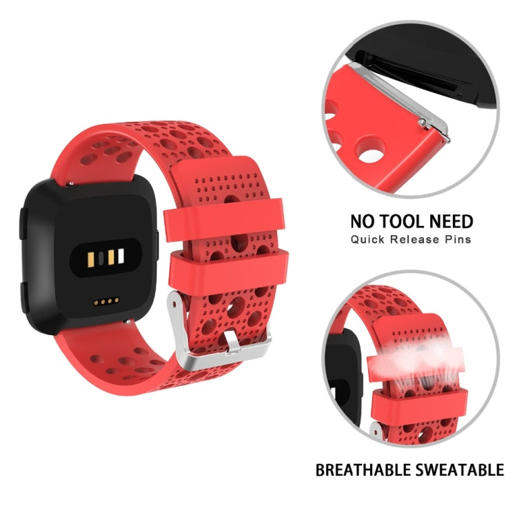 Cinturino traspirante per Fitbit Versa 23cm
