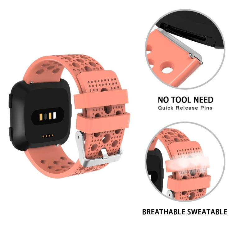 Cinturino traspirante per Fitbit Versa 23cm