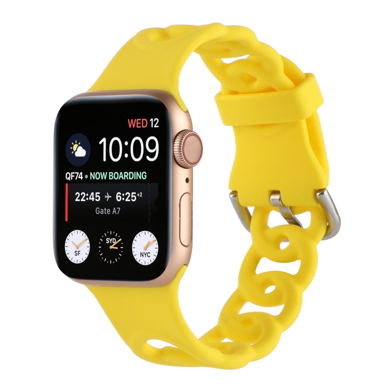 Cinturino in silicone per Apple Watch Series 7/6/SE/5/4/3/2/1