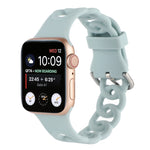 Cinturino in silicone per Apple Watch Series 7/6/SE/5/4/3/2/1