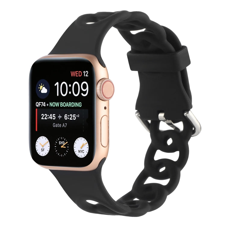 Cinturino in silicone per Apple Watch Series 7/6/SE/5/4/3/2/1