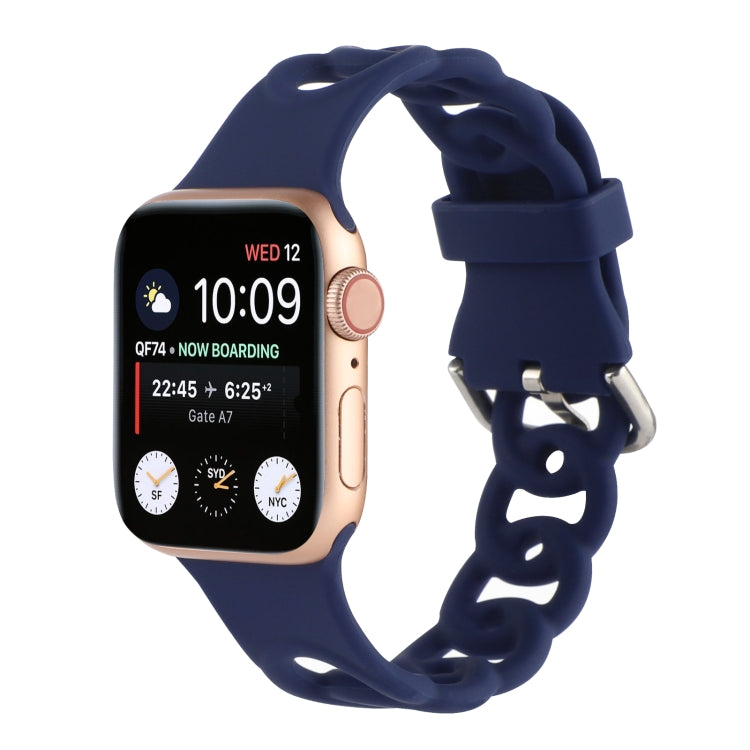 Cinturino in silicone per Apple Watch Series 7/6/SE/5/4/3/2/1