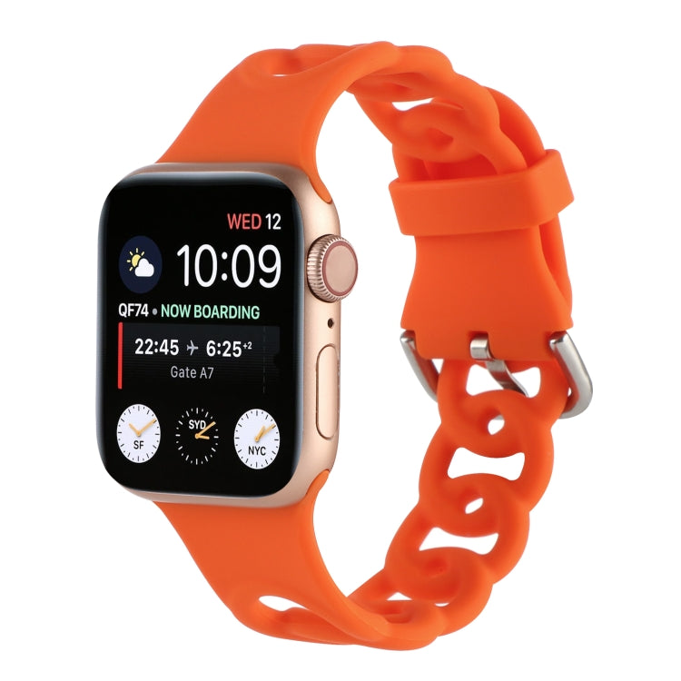 Cinturino in silicone per Apple Watch Series 7/6/SE/5/4/3/2/1