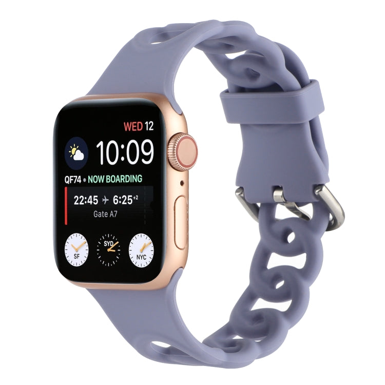 Cinturino in silicone per Apple Watch Series 7/6/SE/5/4/3/2/1