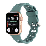 Cinturino in silicone per Apple Watch Series 7/6/SE/5/4/3/2/1