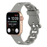 Cinturino in silicone per Apple Watch Series 7/6/SE/5/4/3/2/1
