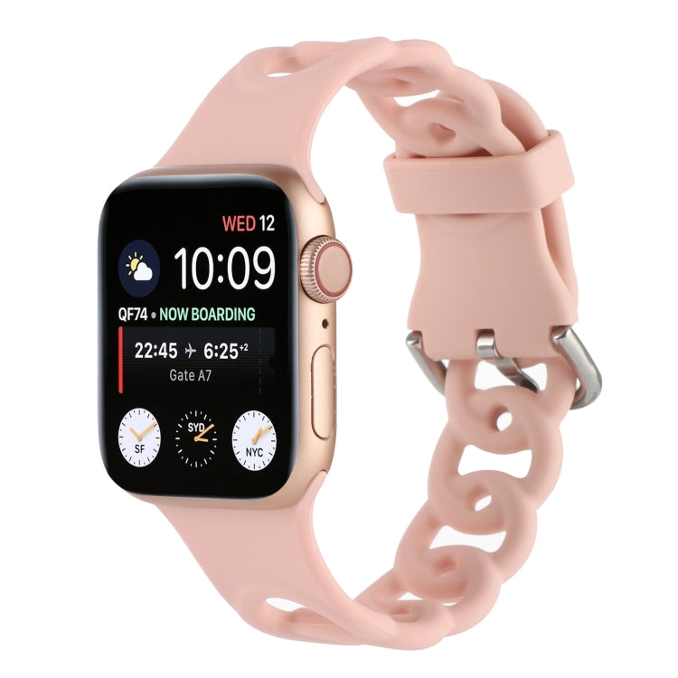 Cinturino in silicone per Apple Watch Series 7/6/SE/5/4/3/2/1