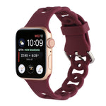 Cinturino in silicone per Apple Watch Series 7/6/SE/5/4/3/2/1