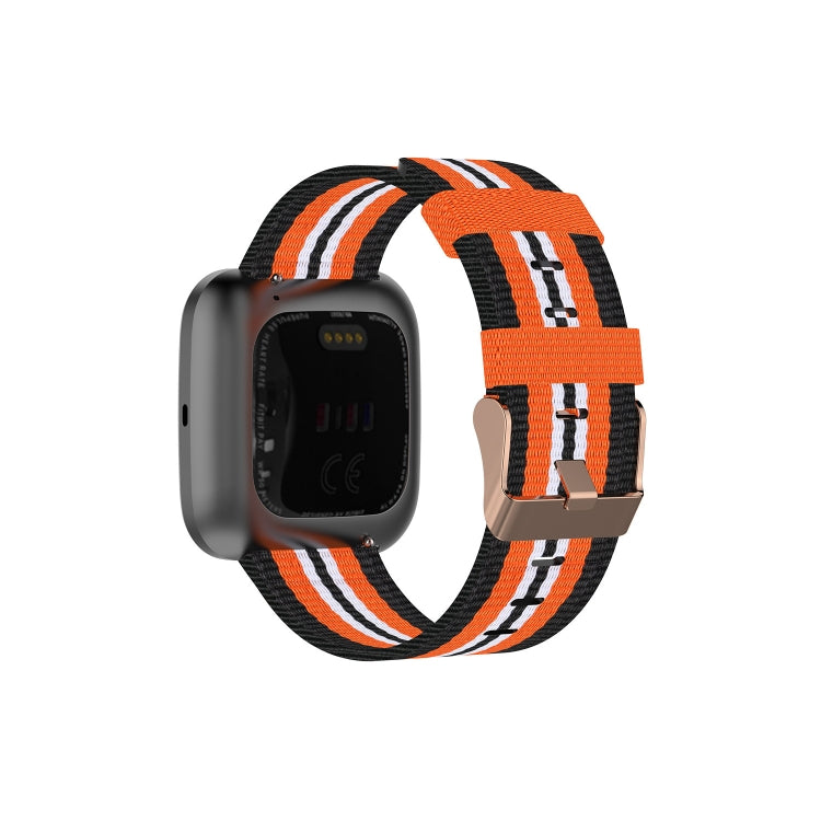 Cinturino in tela per Fitbit Versa 2 21cm